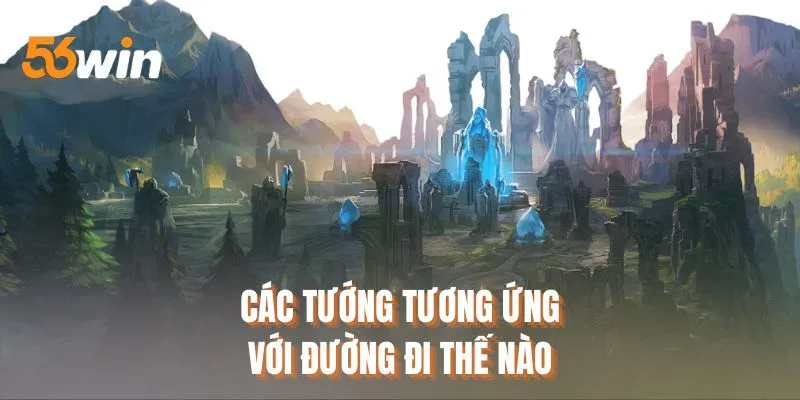 Các tướng tương ứng với đường đi thế nào